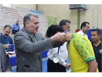 برگزاری مسابقات فوتسال کارکنان شرکت بهره برداری نفت و گاز زاگرس جنوبی 5