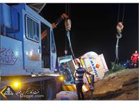 نشتی تانکر سوخت سروستان