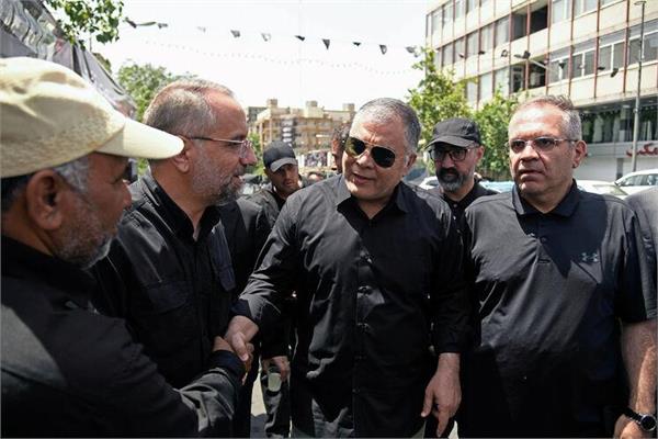 حضور وزیر نفت در موکب شهدای نفت 15