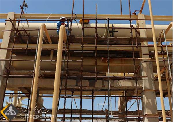 تعمیرات اساسی تجهیزات پالایشگاهی و خطوط لوله منطقه عملیاتی آغار و دالان  5