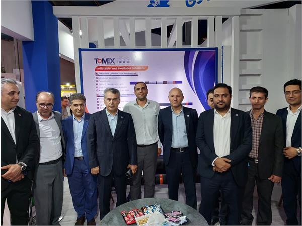 بازدید مدیر عامل شرکت نفت مناطق مرکزی ایران از شرکتهای دانش بنیان TOMEX 3