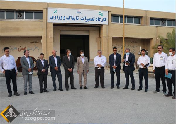 بازدید مدیرعامل از منطقه عملیاتی پارسیان 6