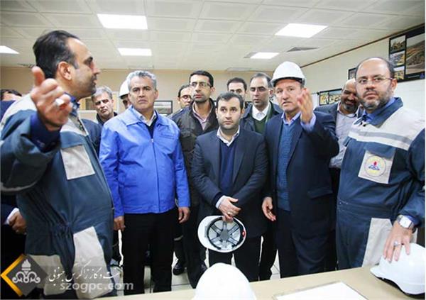 بازدید مدیر عامل نفت مرکزی از منطقه عملیاتی سراجه قم 25