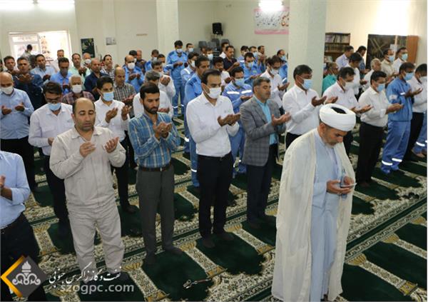 نماز عید سعید فطر منطقه عملیاتی آغار و دالان 4