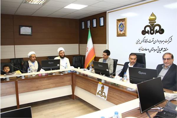 حضور مدیر عامل شرکت بهره‌برداری نفت و گاز زاگرس به دعوت از امام جمعه سروستان 8