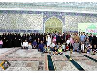 آیین غبارروبی ضریح حرم حضرت معصومه(س) توسط کارکنان شرکت نفت مناطق مرکزی ایران 8