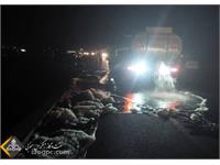 نشتی تانکر سوخت سروستان 1