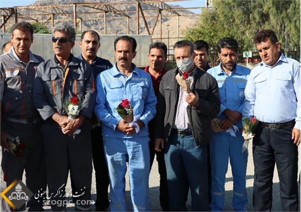 گرامیداشت  روز ملی حمل و نقل در نفت و گاز زاگرس جنوبی 11