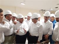 بازدید مدیر عامل نفت مناطق مرکزی ایران از پروژه های احداث ایستگاه تقویت فشار چشمه خوش ، دهلران و نیز میدان دانان 21