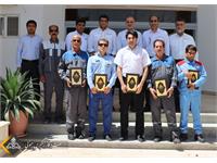 کارگران نمونه منطقه عملیاتی پارسیان 4