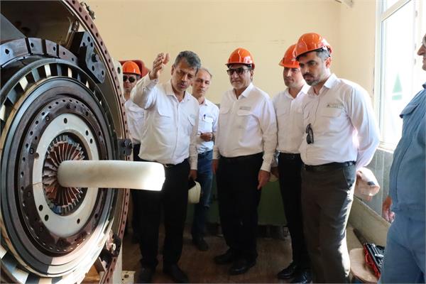 بازدید مدیر عامل از منطقه عملیاتی نار و کنگان 8