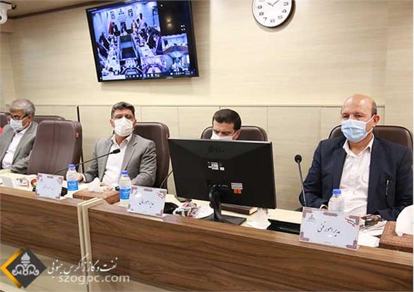 مراسم تکریم و معارفه مدیر منابع انسانی شرکت بهره‌برداری نفت و گاز زاگرس جنوبی 24