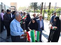 حضور گسترده کارکنان شرکت زاگرس جنوبی در راهپیمایی روز قدس 18