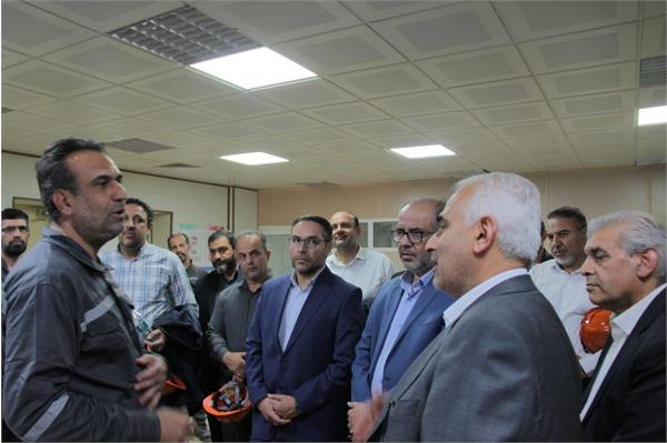 بازدید مدیرعامل شرکت نفت مناطق مرکزی ایران از منطقه عملیاتی سراجه قم 12