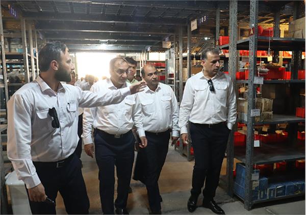 بهره برداری سیستم اعلان حریق انبار تدارکات و امور کالا  آغار و دالان 4