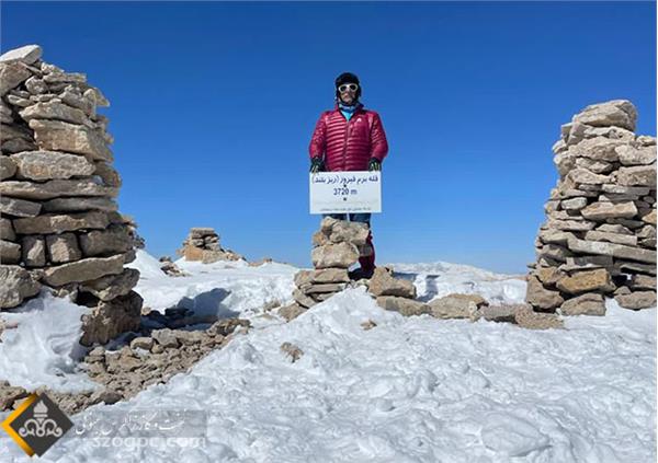 کوهنوردان  زاگرس جنوبی  قله برم فیروز سپیدان را فتح کردند  5