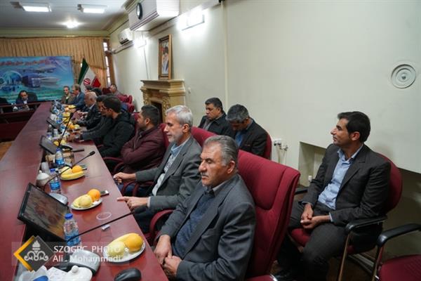 آیین بزرگداشت روز ملی حمل و نقل در شرکت بهره برداری نفت و گاز زاگرس جنوبی 5