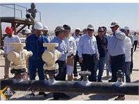 بازدید مدیر عامل شرکت نفت مناطق مرکزی ایران از میدان نفتی دانان 4