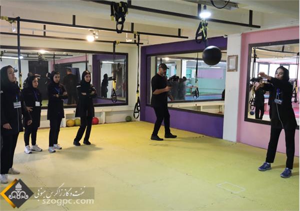 مسابقات ورزشی نفت مرکزی بانوان 8