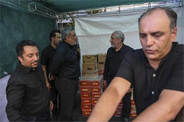 حضور مدیرعامل شرکت ملی نفت ایران در موکب‌های صنعت نفت 4