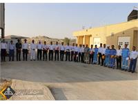 بازدید مدیرعامل شرکت پالایش گاز پارسیان از منطقه عملیاتی پارسیان 12