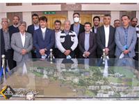 بازدید مدیرعامل زاگرس جنوبی از شرکت صنایع الکترونیک شیراز  1