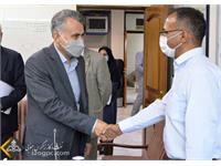 بازدید مدیرعامل شرکت نفت مناطق مرکزی ایران از ستاد شرکت بهره برداری نفت و گاز شرق 9