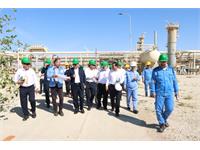 بازدید مهندس میرباقری از منطقه عملیاتی آغار و دالان 7