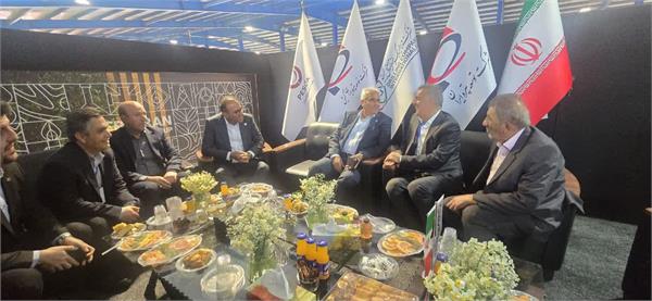 بازدید مدیرعامل شرکت نفت مناطق مرکزی ایران از نمایشگاه نفت خوزستان 2