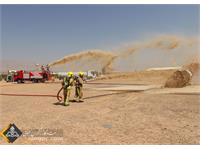 مراسم تجلیل از کارکنان ایمنی و آتش نشانی زاگرس جنوبی برگزار شد . 21