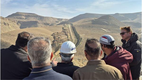 بازدید مدیرعامل شرکت نفت مناطق مرکزی ایران از میدان گازی توس 1