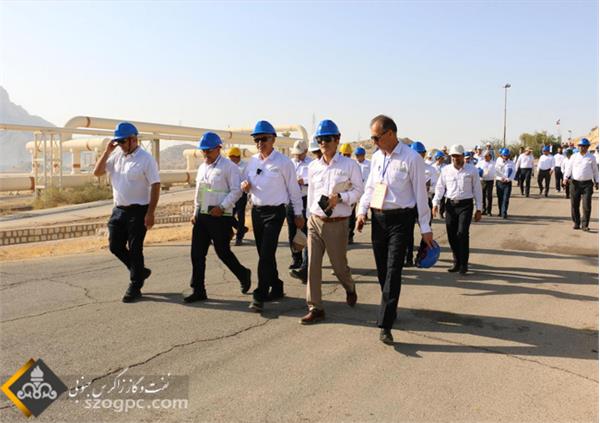 بازدید مدیرعامل شرکت نفت مناطق مرکزی ایران از منطقه عملیاتی نار و کنگان 18