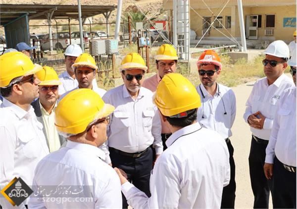 بازدید مدیر عامل شرکت نفت و گاز زاگرس جنوبی از منطقه عملیاتی پارسیان-ناحیه وراوی و ایثار 21