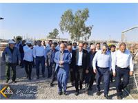 گزارش تصویری بازدید مدیرعامل شرکت نفت مناطق مرکزی ایران از منطقه عملیاتی چشمه خوش 9
