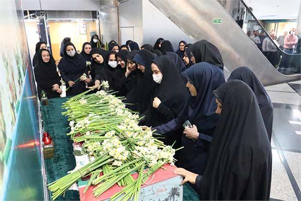 میزبانی شرکت بهره برداری نفت و گاز زاگرس جنوبی از شهید گمنام 15