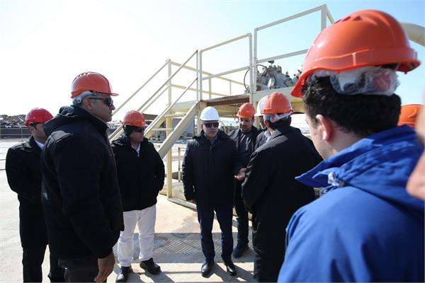 بازدید مدیر عامل شرکت نفت مناطق مرکزی از منطقه عملیاتی سراجه قم 2