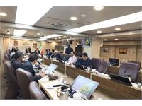 نشست مدیران ارشد صنایع نفت و گاز استان، مدیر کل مدیریت بحران استانداری فارس و مدیر HSE، پدافند غیرعامل و مدیریت بحران شرکت