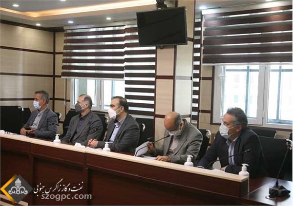 برگزاری نشست مشترک مدیرعامل شرکت نفت مناطق مرکزی ایران با مدیر اکتشاف شرکت ملی نفت ایران 4