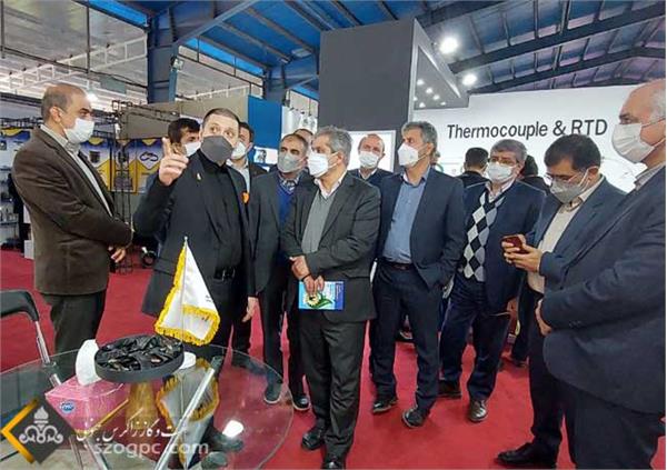 بازدید مدیرعامل نفت و گاز زاگرس جنوبی از نمایشگاه صنعت نفت اهواز 15