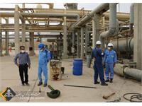 تعمیر اضطراری مبدل حرارتی واحد تثبیت مایعات پالایشگاه گازی فراشبند 5