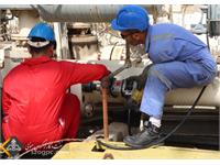 تداوم تعمیرات اساسی و ایمن سازی مراکز تفکیک در منطقه عملیاتی نار و کنگان 14