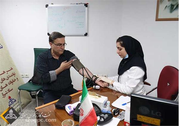 غرفه سلامت در ستاد شرکت بهره برداری نفت و گاز زاگرس جنوبی 4