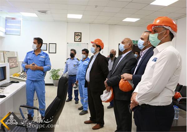 بازدید دبیر شورای عالی فرهنگی وزارت نفت ۱۴۰۰ 6