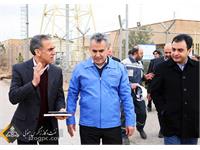 بازدید مدیر عامل نفت مرکزی از منطقه عملیاتی سراجه قم 2