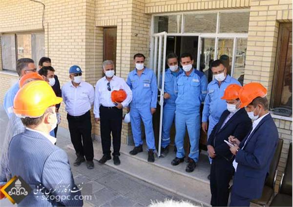 بازدید هئیت مدیره از منطقه عملیاتی آغار 8