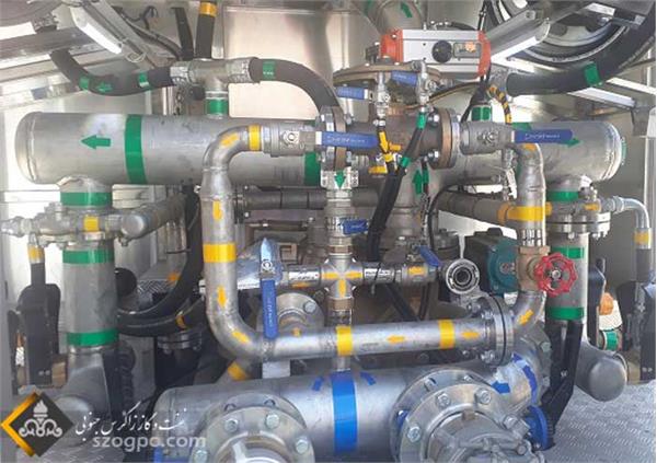 تعمیر و بروز رسانی تجهیزات ایمنی و آتش نشانی منطقه عملیاتی دهلران 2