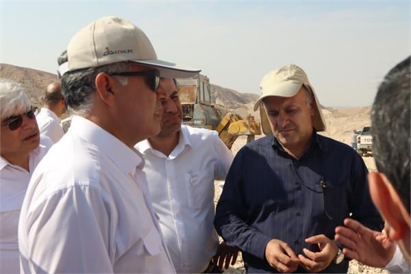 بازدید مهندس مهدی حیدری از میدان گازی خارتنگ در استان بوشهر 30