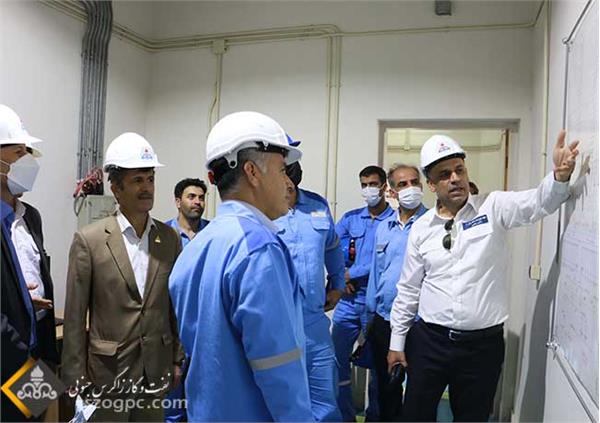 بازدید مدیرعامل نفت مناطق مرکزی ایران از زاگرس جنوبی و دیدار با کارکنان 8