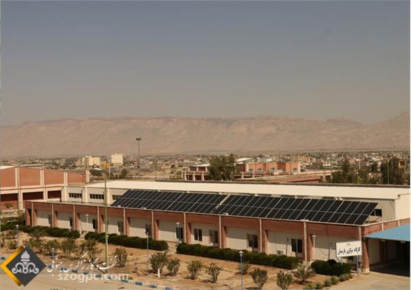 راه اندازی سامانه 30کیلوواتی فتوولتاییک در منطقه عملیاتی  پارسیان 3