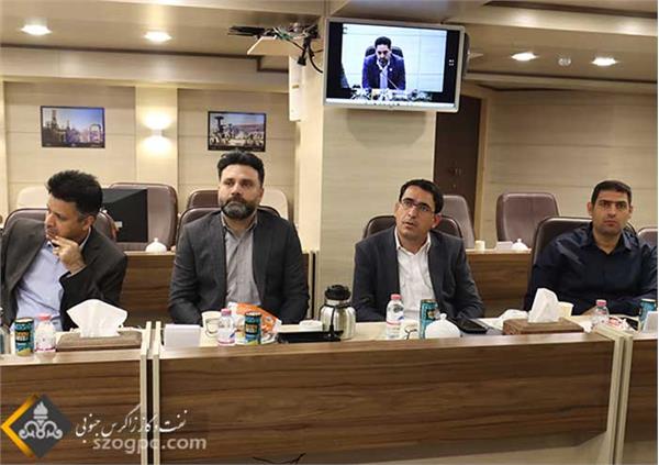 برگزاری مراسم تودیع و معارفه سرپرست مهندسی سیستم ها و بهره وری زاگرس جنوبی 2